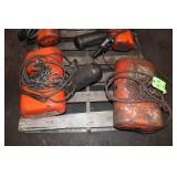 (2) CM Chain Hoists; 1/2 Ton