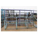 Assort. Shop Built Metal Work Tables