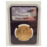 2021 1 oz American Gold Eagle NGC MS70