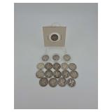 18 Mercury Dimes