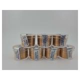 7 Rolls of Vault Release Presidential Dollars