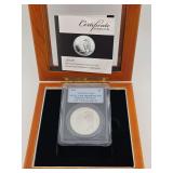 2010 Tristan da Cunha Palladium £5 Britannia Coin PCGS GENM PROOF DCAM