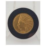 United States $10 Indian Head Eagle Gold Piece