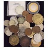Large Selection of Foreign Coins
