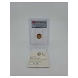 2011 Great Britain 1/10 Oz Gold Britiania Proof