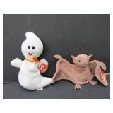 TY "Spooky & Batty" Beanie Babies