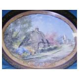 Broughton Village Marty Bell Signed Litho Prt 1987