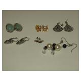 6 Pairs Pierced Earrings