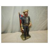 Jeb Stuart Americana Porcelain Decanter