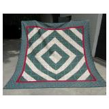 Handmade Quilt 110" x 112"