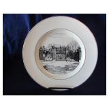 Johnston Gate @ Harvard University Plate 10" W