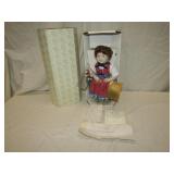 Franklin Heirloom Dolls "Heidi" Doll