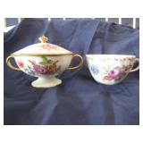 Tea Cup & Sugar Bowl