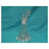 Glass Angel Candle Holder 7 1/2" T