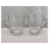 Bormioli Rocco Tempered Italy Cups w/ Metal