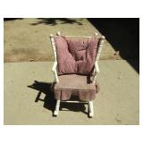 Small Childs Rocking Chair 27" T x 20" W x 22" D