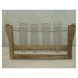 Hand Made Bud Vase 6" T x 12" L