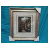 20" x 18 1/2" Gold Framed Print