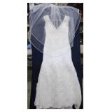 Wedding Dress 32" Veil
