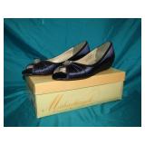 Navy Michelangelo "Kelsy" Dyeable Formal Shoes