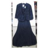 Womens Dress w/ Glitter Top Size 20WP