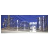 Lot Of Pressed Glass