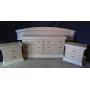 Millennium King Size Bedroom Set Lacquer Finish