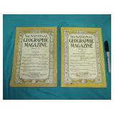 Vintage 1928 The National Geographic Magazines
