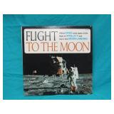 Vintage Flight To The Moon Vinyl Record 33 1/3