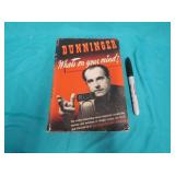 Dunninger Whats On Your Mind Vintage Book