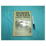 Vintage Hardcover Book "Hungry Waters"