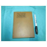 Antique The New Cotton Calculator Hard Cover Book