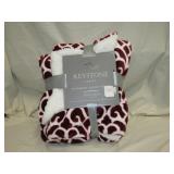 Keystone Lodge Reversible Sherpa Throw