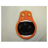 Dept 56 Pumpkin Candy Dish Approx 9" L
