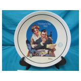 Rockwell Classic 1992 Mothers Day Plate