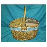 The Pioneer Woman Gingham Picnic Basket