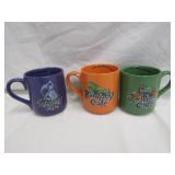 3 Rainforest Cafe Mugs
