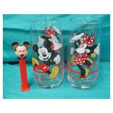 Disney Mickey & Minnie Mouse Glasses & Pez