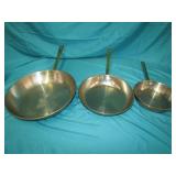 Copper Bottom Pans Left 10" Normal Wear