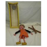 Vintage Pelham Puppets Marionette Needs Work