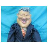 Vintage Bill Clinton Plush Doll Approx 27"