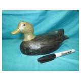 Painted Wooden Duck