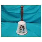 Gorham Norman Rockwell "The Milkmaid" 1983 Bell