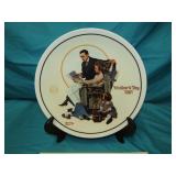 Rockwell Classic 1991 "Building Our Future" Plate