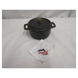 Small La Cocotte Staub Cast Iron Pot w/ Lid
