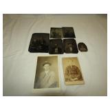 Vintage Photos (Top Are Tin/Metal)
