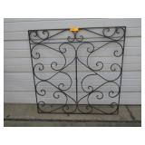 Decrative Metal Garden Art/Gate Project Some Rust
