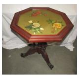 Vintage Flip Top Table Top Needs to Be Reattached