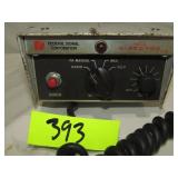 Federal Signal Corp Car Siren Unable to Check