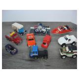 Lot of Toy Trucks and Cars